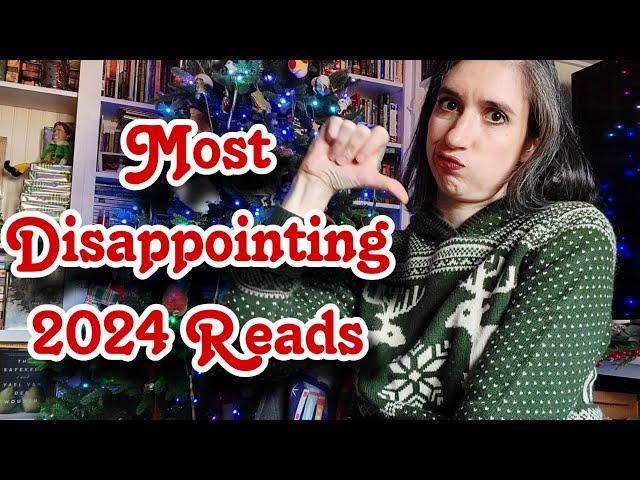 Most Disappointing Reads of 2024