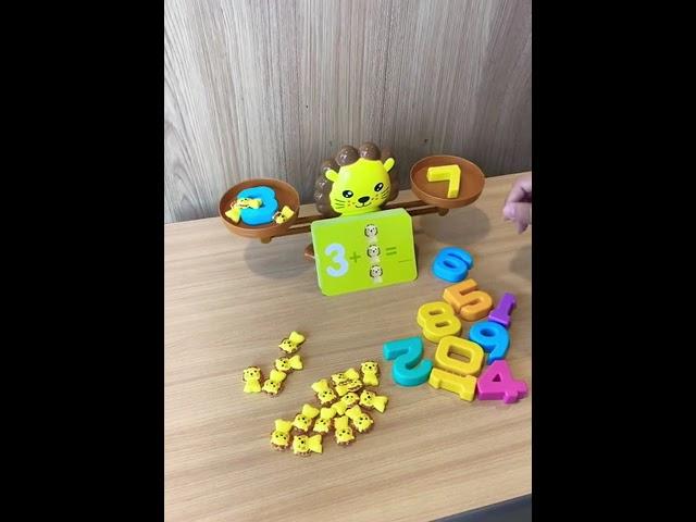 Educational Maths Game Weighing Scale Indoor Game | Addition and Subtraction Game | PLAYMASTER