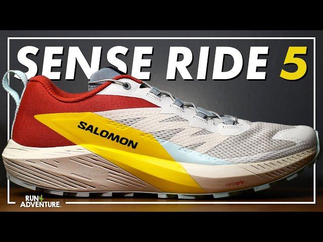 SALOMON SENSE RIDE 5 First Run & First Impressions | Better than the Ultra Glides? Run4Adventure