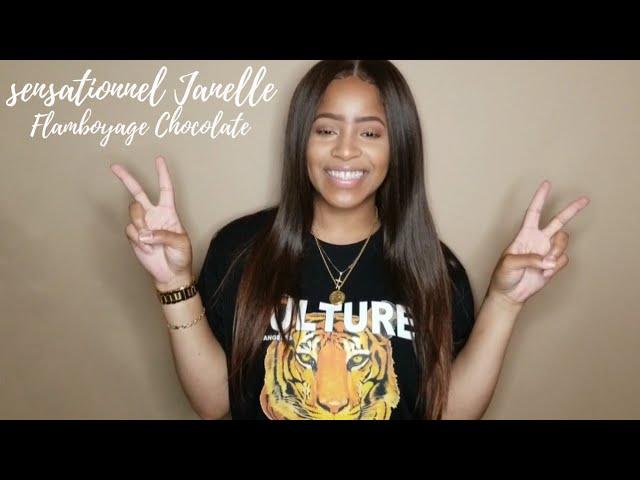 Sensationnel Janelle Flamboyage Chocolate | SharronRenee'