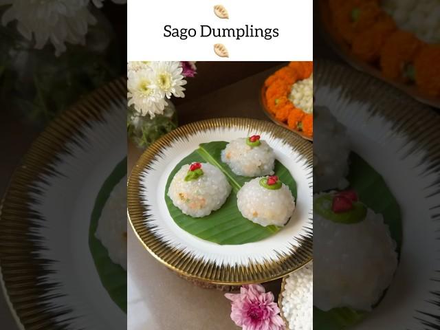 Sago Vrat Dumplings  Navratri