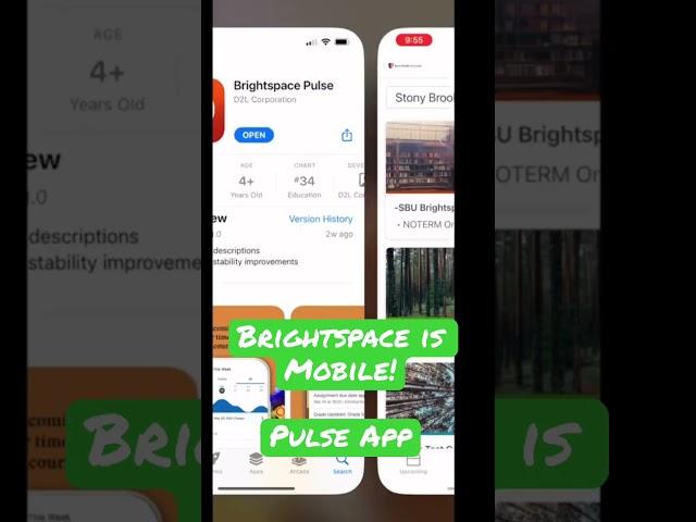 Brightspace is Mobile! Hello Pulse App