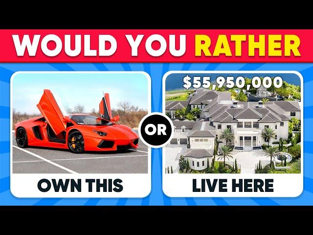 Would You Rather Luxury Edition - HARDEST Luxury Choices You'll Ever Make