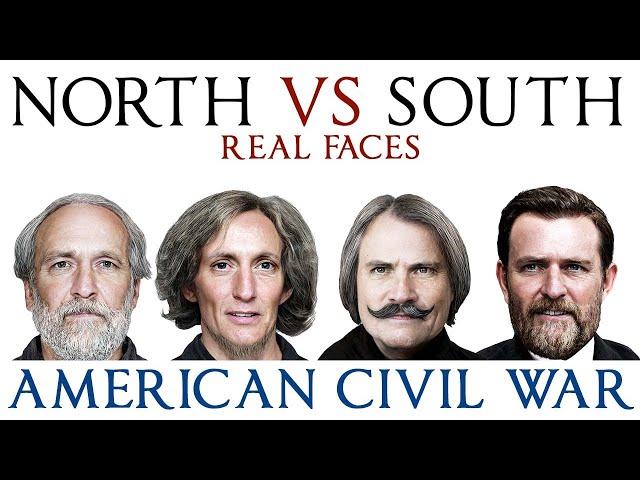 The American Civil War-Union-Confederate-Generals and Presidents