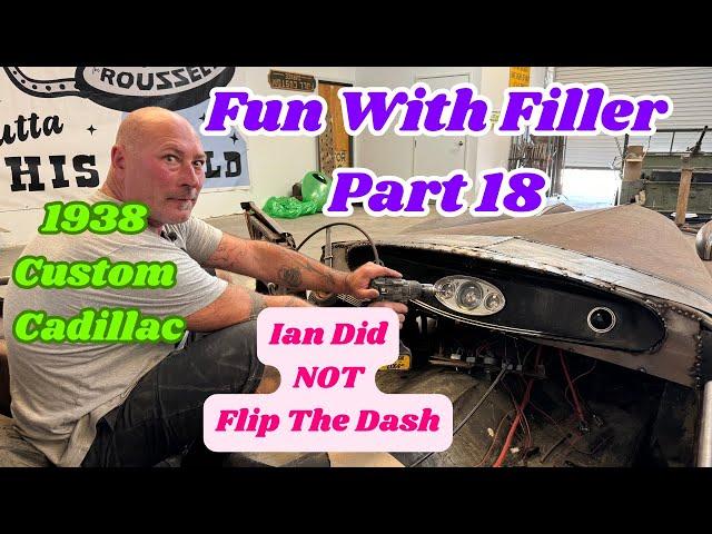 1938 Kustom Cadillac: Fun With Filler   Ian Roussel Finishes The Dash Fabrication  