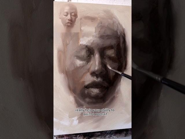 Analysis is the key to painting a portrait.