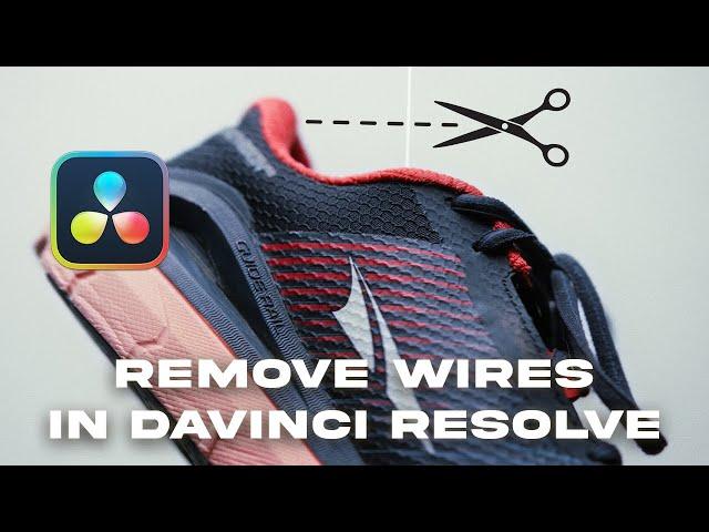 How to EASILY remove a Wire using DaVinci Resolve