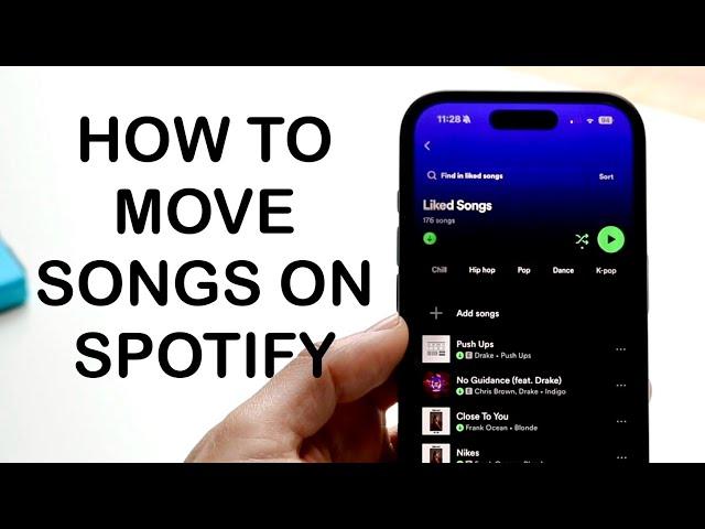 How To Rearrange Your Songs On Spotify Playlist! (2024)