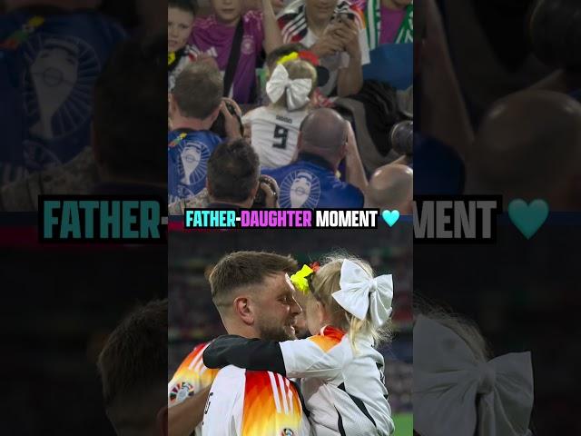 Germany's Niclas Füllkrug & daughter share special moment  #Germany #Father #Daughter #Soccer