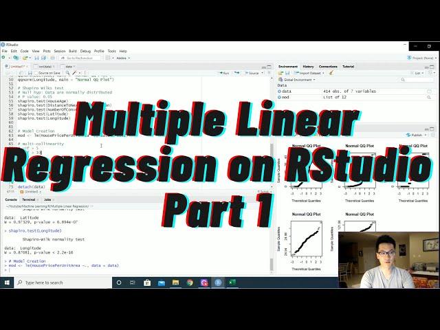 HOW TO: Multiple Linear Regression -- Analysis -- Part 1