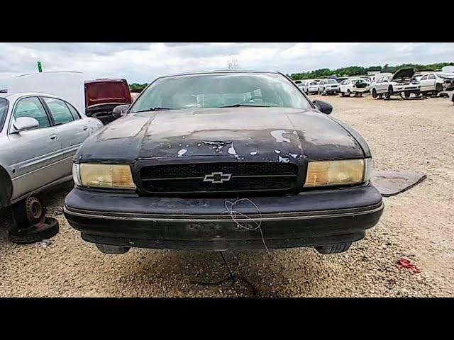1996 Impala SS Clone 9c1 Plus 2 More Bubble Chevy Caprice Junkyard Finds