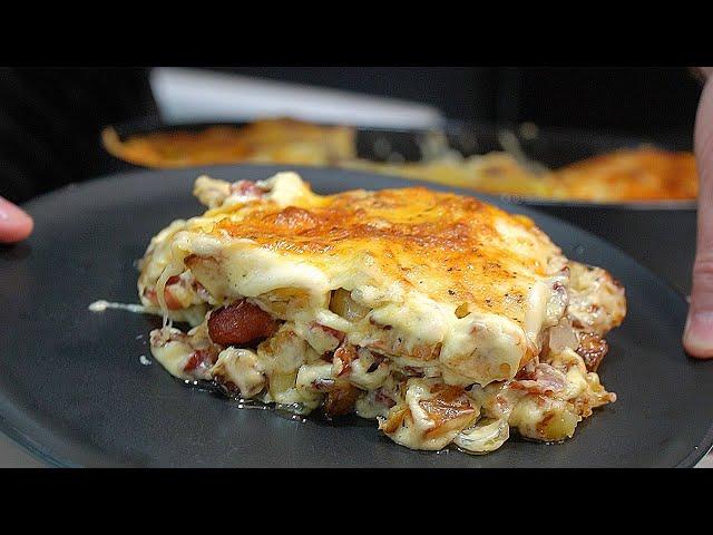 Golden Potato and Bacon Cheese Casserole Bake