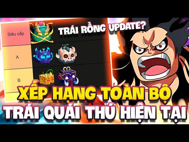 TRÁI RỒNG UPDATE SẼ LÀ VUA TRÁI ÁC QUỶ?! | XẾP HẠNG TOÀN BỘ TRÁI QUÁI THÚ ĐẾN THỜI ĐIỂM HIỆN TẠI!