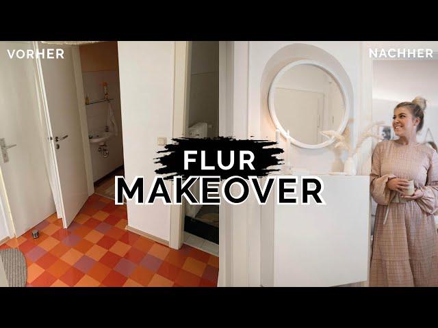 DIY FLUR MAKEOVER - alter Flur neu Streichen | Flur renovieren | Kleinstadtcoco