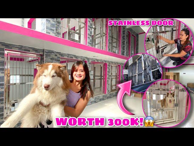 Our Mansion Is Almost Done! | STAINLESS DOOR! | Husky Pack TV