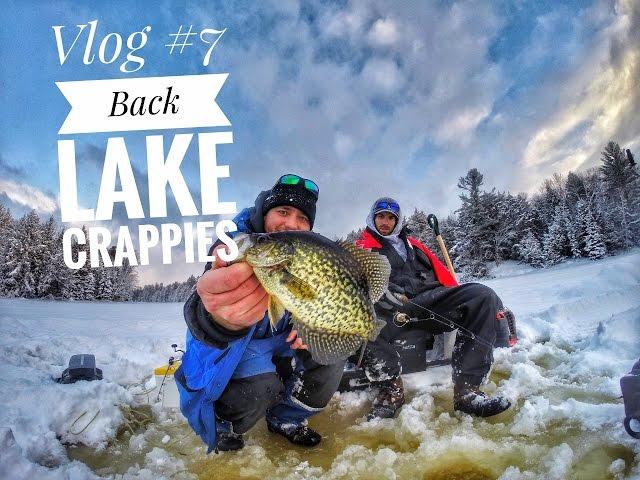 SR Fishing Vlog #7 - CRAPPIES in Knee Deep Snow