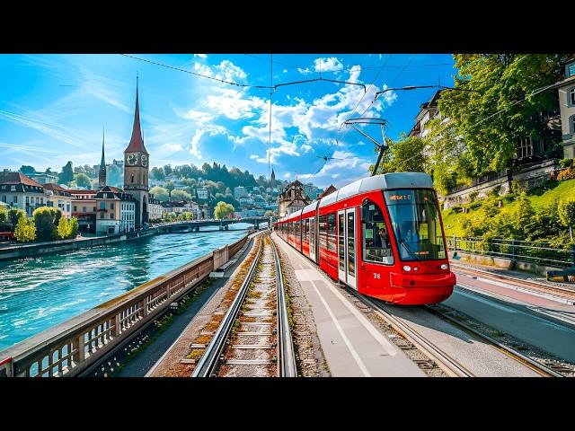 Walking in Bern  Most Relaxed Swiss Town  Switzerland 4K