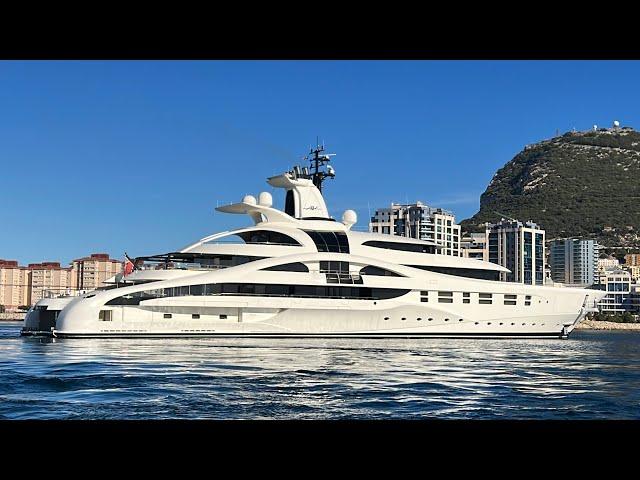 AV 94.45m SuperYacht In Gibraltar