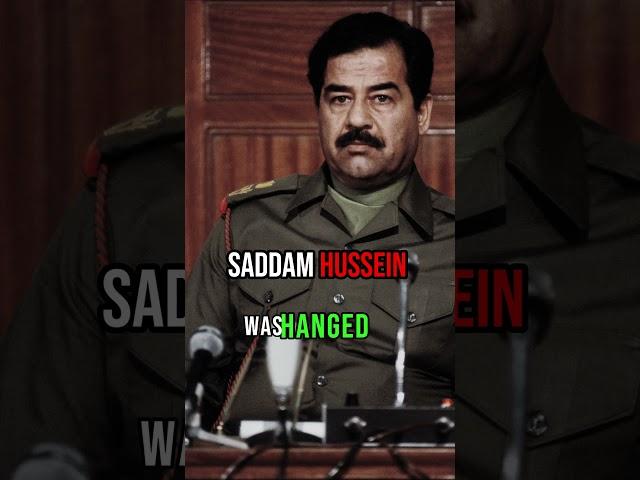 Saddam Hussein: Crimes and Punishment | #shorts