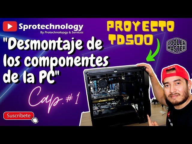 Project TD 500 - Chap. #1 - "Disassembling the components of the old case"