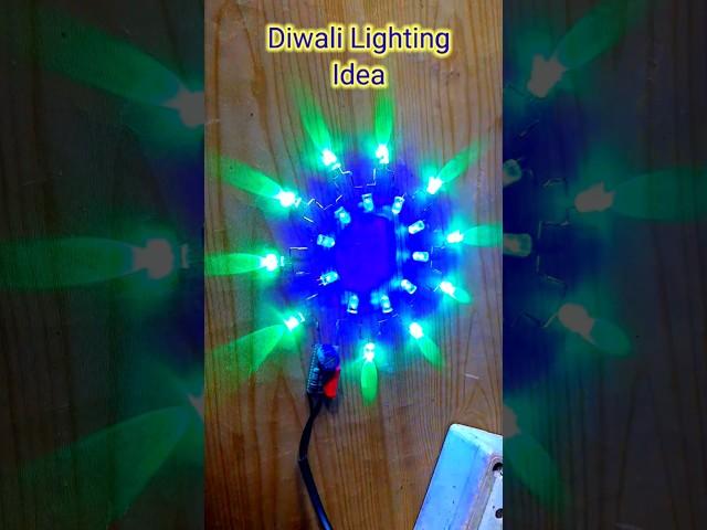 Diwali Light Decoration // How to make R G B Light #shorts #diy