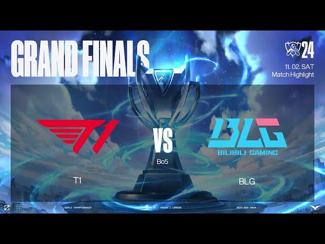 T1 vs BLG 매치 하이라이트 | 결승전 | 11.02 | 2024 월드 챔피언십