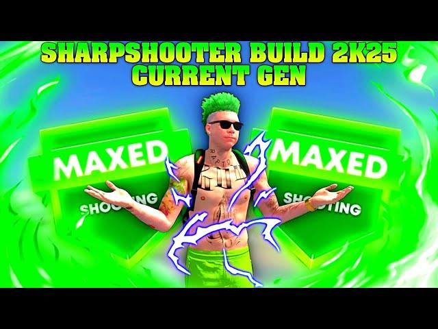 *Current Gen* Best Sharpshooter Build 2k25!!! Best Shooting Build in NBA 2k25 Current Gen!!!