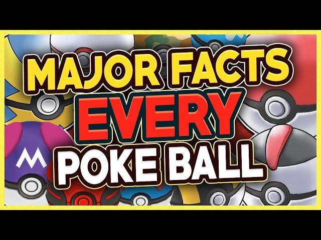 27 Facts About EVERY Kind of Poké Ball That You Absolutely NEED to Know (Pokémon)