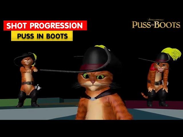 Puss in Boots 2 | Puss Shot Progression | Prashanth Cavale |@3DAnimationInternships