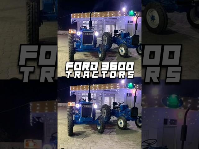 Modified Restored Ford 3600 Tractors #shorts #ford3600 #tractor #restoration #youtubeshorts #BMW