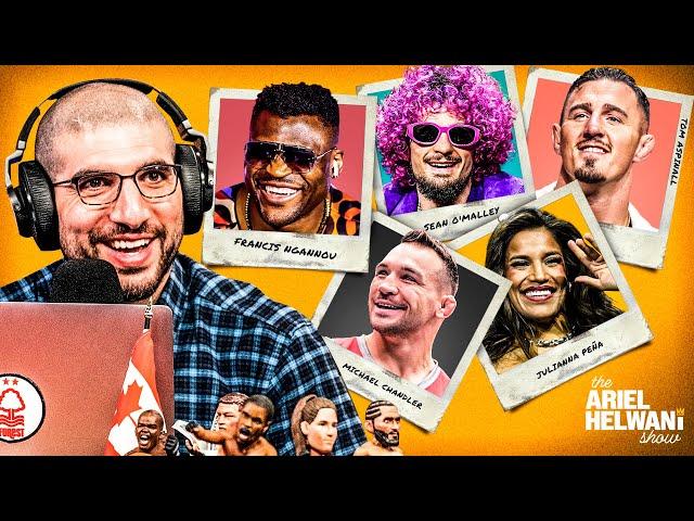 The Ariel Helwani Show | Ngannou, Aspinall, O'Malley, Chandler, Peña | Oct. 14, 2024