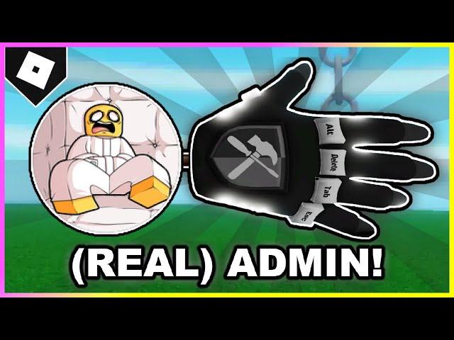How to ACTUALLY get ADMIN GLOVE + "CERTIFIED ADMIN" BADGE in SLAP BATTLES! [ROBLOX]