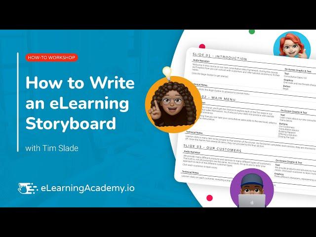 How to Write an eLearning Storyboard | How-To Workshop