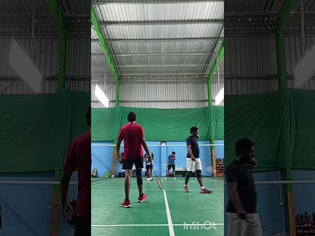 Badminton doubles game #badminton #ytshots #youtube #shots #shorts #trending #athlete #games #yt