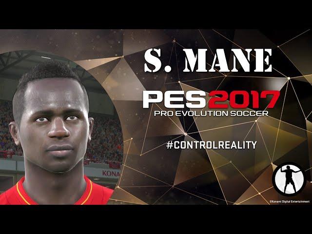 PES 2017 Face Build Sadio Mané (Liverpool FC)