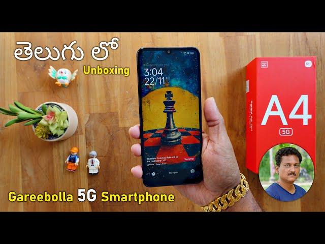 Redmi A4 5G Best Budget Smartphone in 2024 under 10000  Unboxing in Telugu...