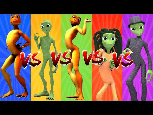 me kemaste vs patila  DANCE CHALLENGE  Alien Green - el taiger