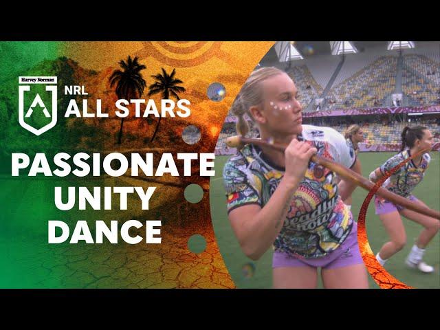 Indigenous All-Stars Women's electrifying Unity Dance: NRL All-Stars | NRL on Nine