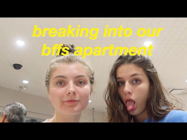 breaking into my best friends apartment (all nighter vlog) | Olivia Rouyre