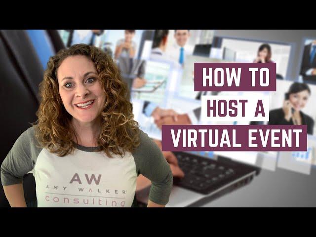 How to host a virtual event: Tips for the most profitable events online