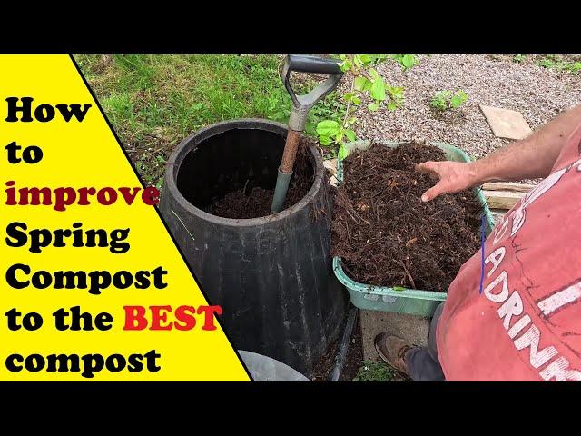 Spring Compost how to increase fertility