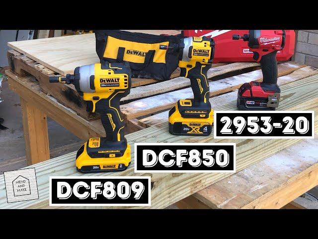 Dewalt Impact Driver Kit DCF809D1 Great Deal and comparables