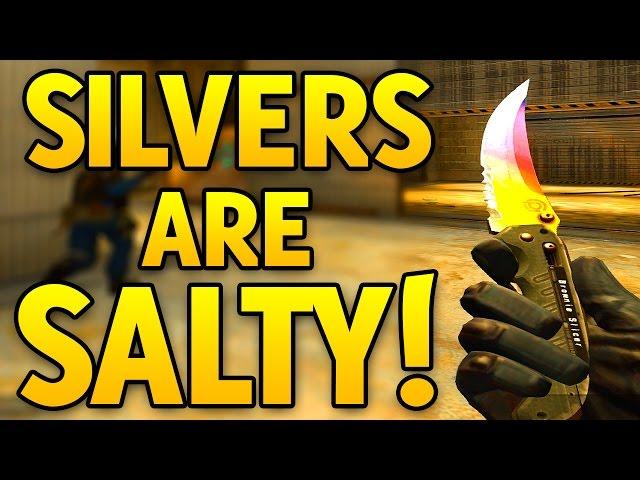 CS GO SILVERS ARE SALTY! - CSGO Competitive Game