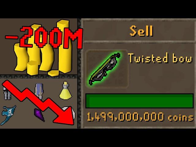 Why is the Oldschool Runescape Market Crashing?