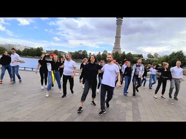 International Rally West Coast Swing 2022 - WCS Flashmob 2022. Moscow, Russia