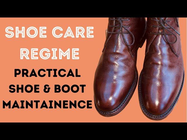 SHOE CARE REGIME - PRACTICAL SHOE & BOOT CARE FOR CHAPS