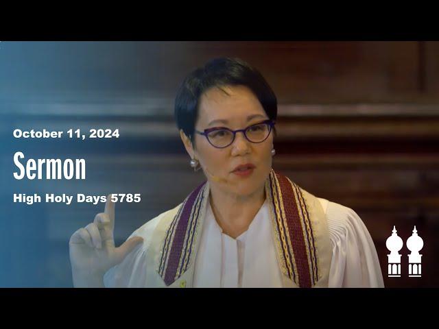 A More Forgiving World is a World Redeemed | Rabbi Angela Buchdahl | Yom Kippur 5785