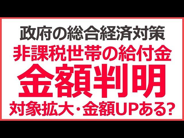 住民税非課税世帯の新給付金、金額判明│政府の検討内容と今後の流れ