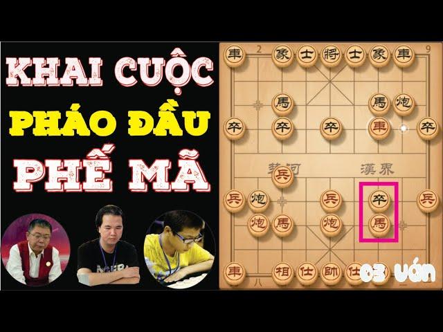3 Ván Cờ Tướng Pháo Đầu Phế Mã Siêu Hạng Nguyễn Thành Bảo, Lý Lai Quần, Trình Tấn Siêu