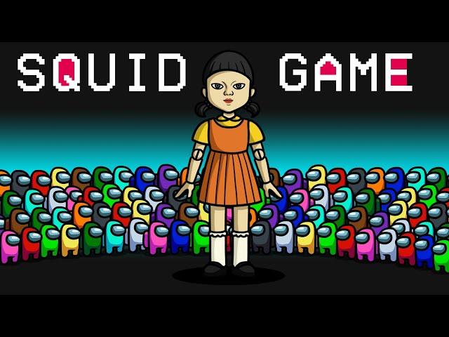 Among Us SQUID GAME, but with 100 PLAYERS